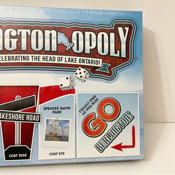Burlington Opoly Monopoly Board Game Sealed - Picture 3 of 11